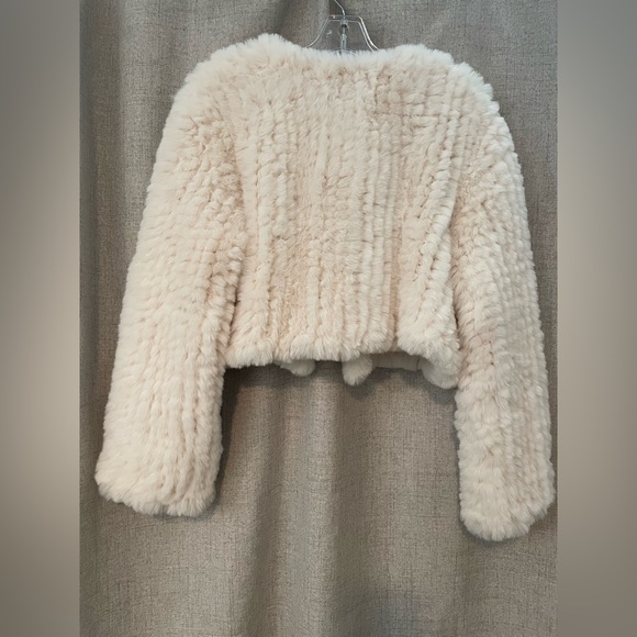 Bubish Ivory Faux Lola Jacket | M - Picture 8 of 9